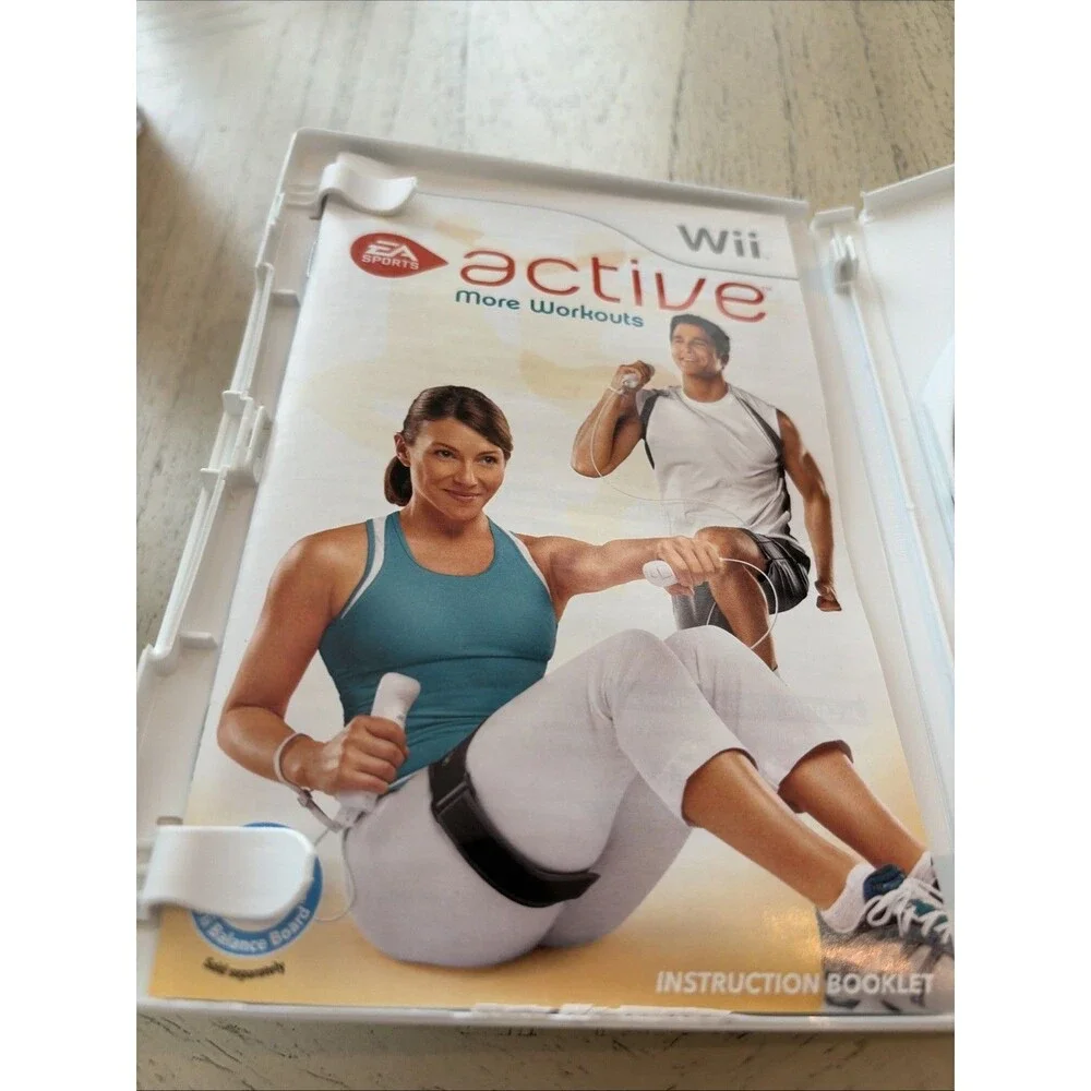 EA Sports Active More Workouts Personal Trainer for Nintendo Wii Complete